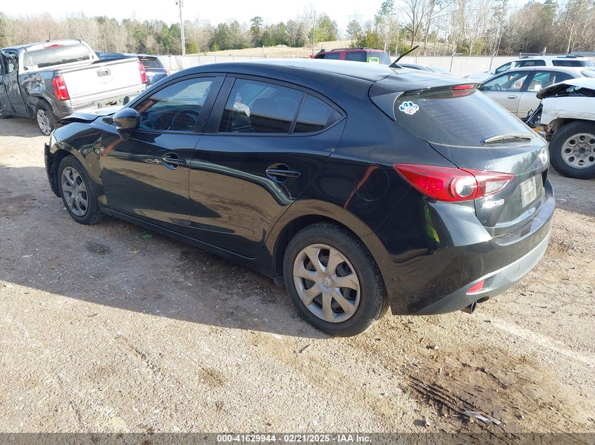 2014 MAZDA MAZDA3 I SPORT - JM1BM1K74E1192943
