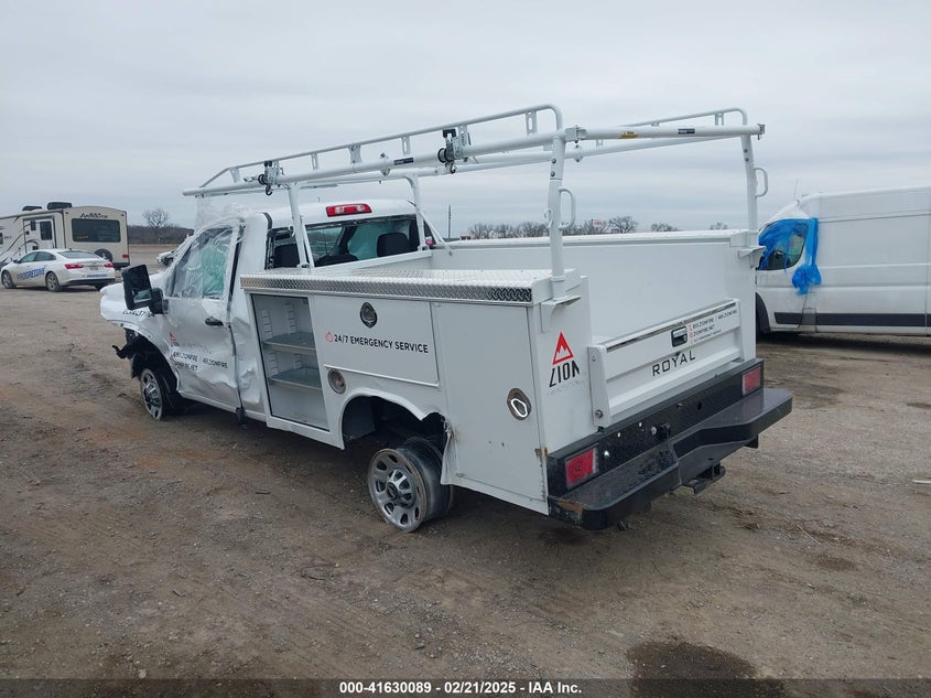 2024 Chevrolet Silverado 3500Hd 2Wd Long Bed Work Truck white truck gasoline 1GB3WRE79RF430825 photo #4