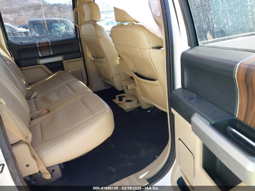 2016 Ford F-150 Lariat VIN: 1FTEW1EF9GFC27590 Lot: 41630137