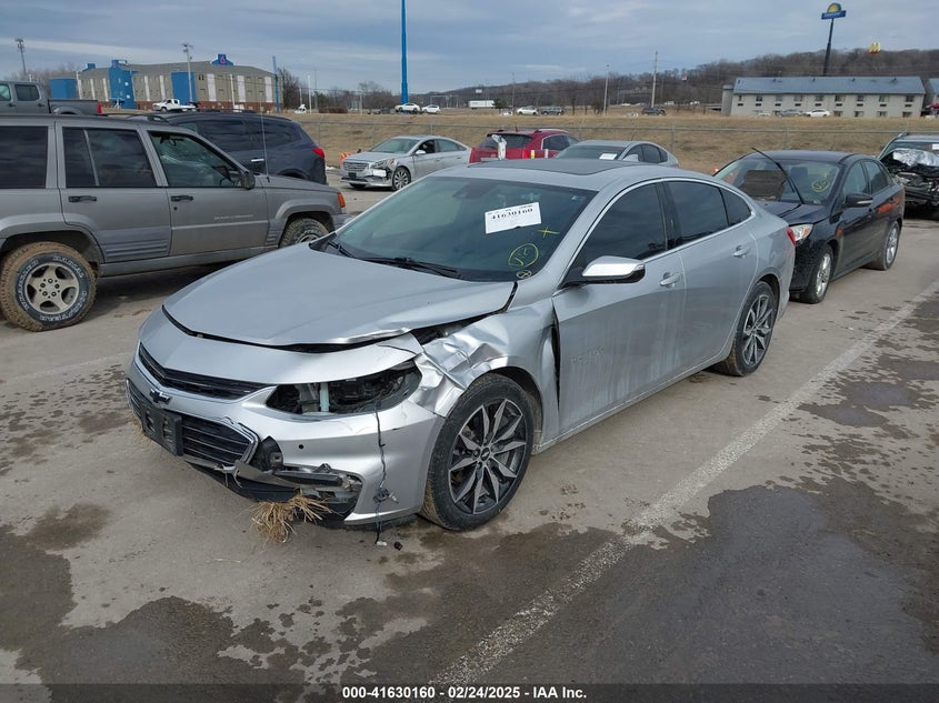 2018 CHEVROLET MALIBU VIN: 1G1ZD5STXJF193197