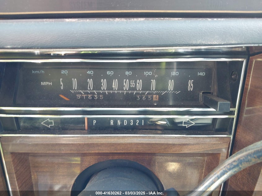 1988 Cadillac Brougham VIN: 1G6DW51Y1J9711403 Lot: 41630262