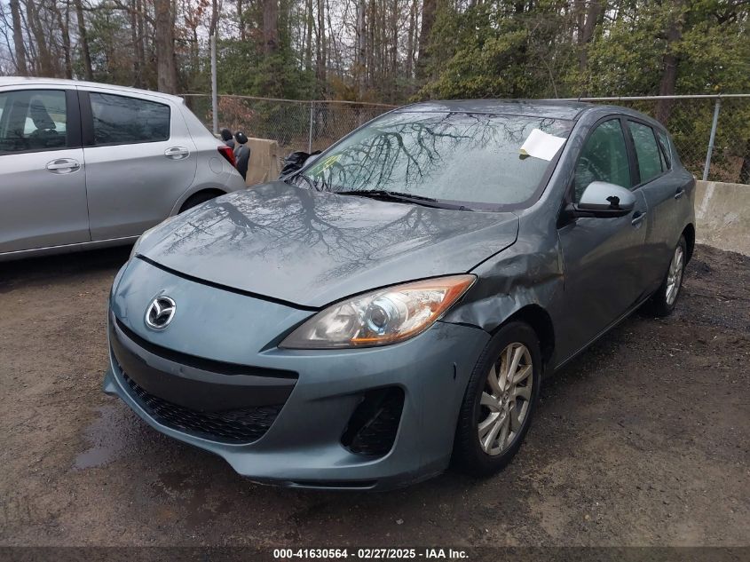 2012 Mazda Mazda3 I Grand Touring VIN: JM1BL1M83C1662756 Lot: 41630564