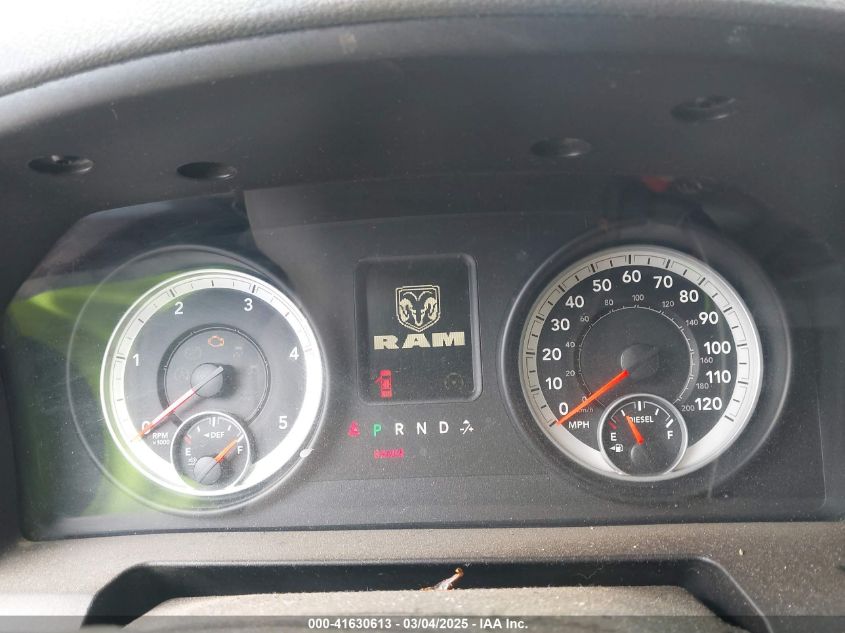 2013 Ram 2500 Tradesman VIN: 3C6UR5HL4DG531407 Lot: 41630613