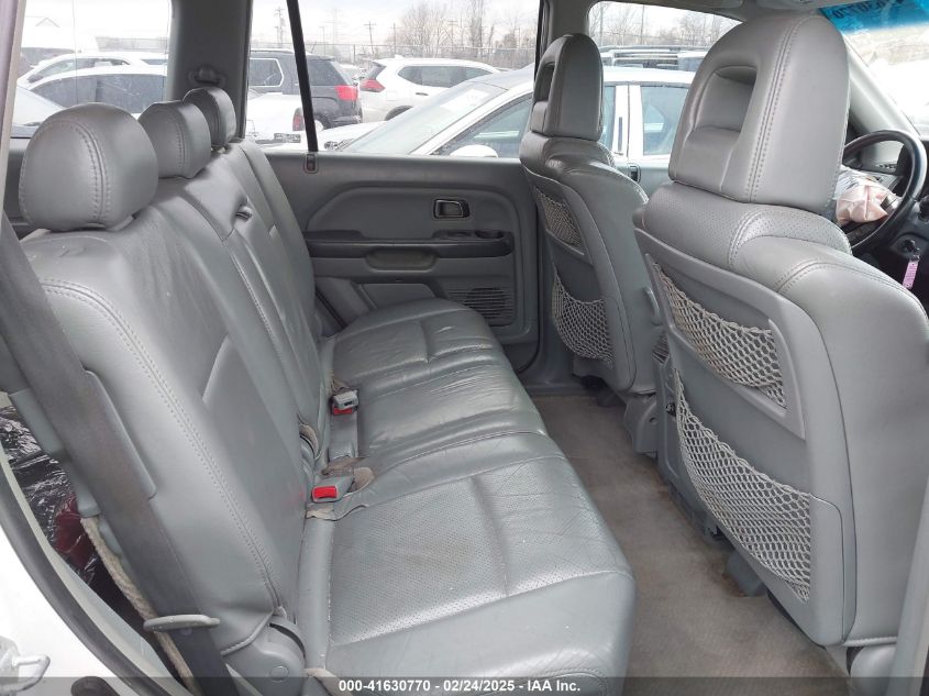 2005 Honda Pilot Ex-L VIN: 5FNYF18525B040614 Lot: 41630770