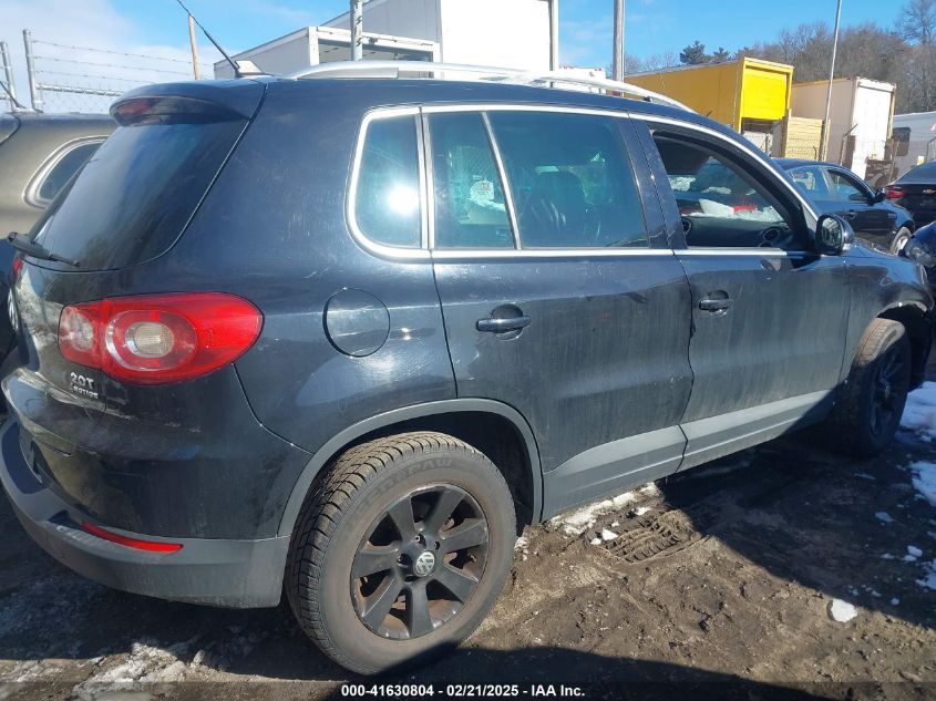 2011 Volkswagen Tiguan VIN: 7743810936 Lot: 41630804