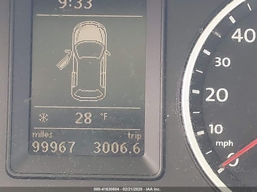 2011 Volkswagen Tiguan VIN: 7743810936 Lot: 41630804