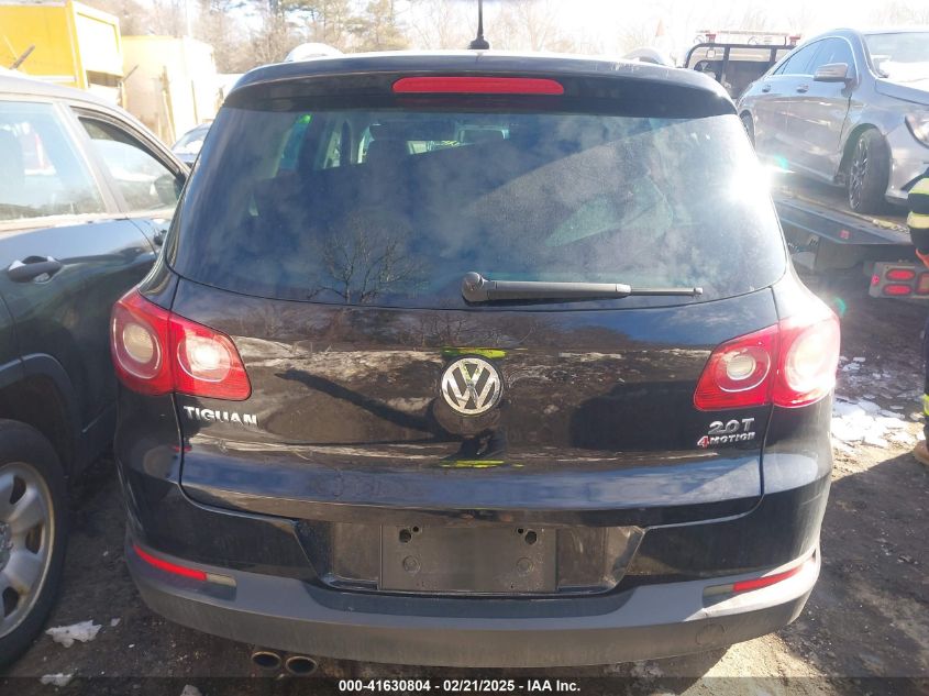 2011 Volkswagen Tiguan VIN: 7743810936 Lot: 41630804