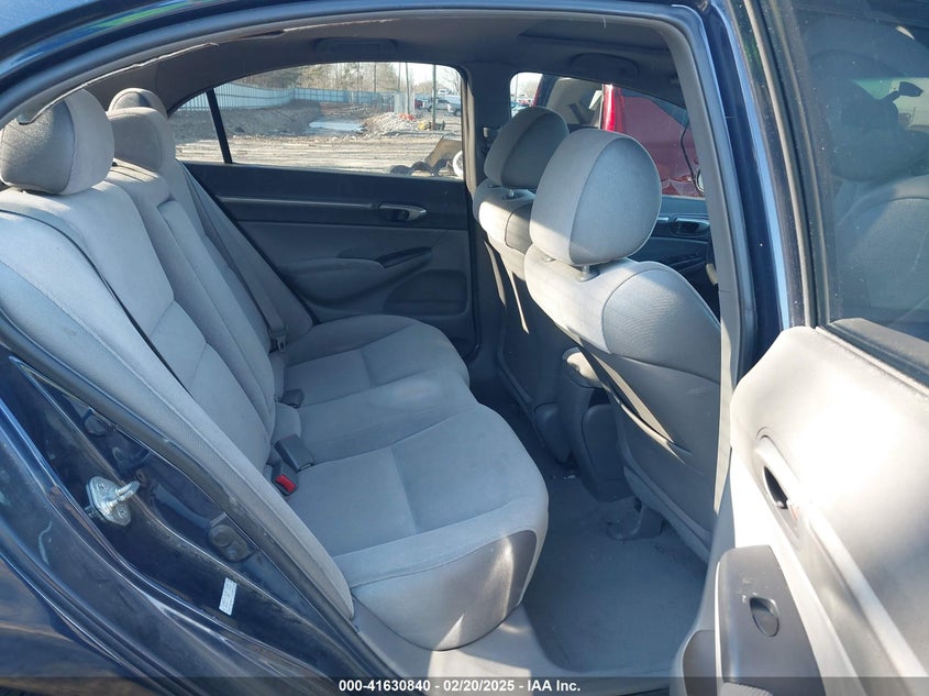 2007 HONDA CIVIC VIN: 1HGFA16887L134873