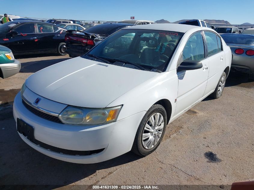 2004 Saturn Ion 2 VIN: 1G8AJ52F84Z196040 Lot: 41631309