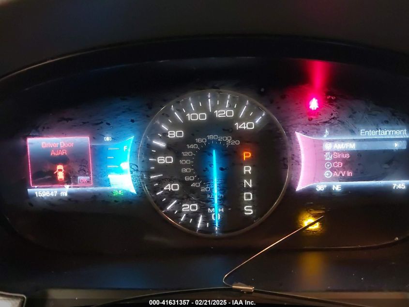 2013 Ford Edge Sel VIN: 2FMDK3JC1DBE17603 Lot: 41631357