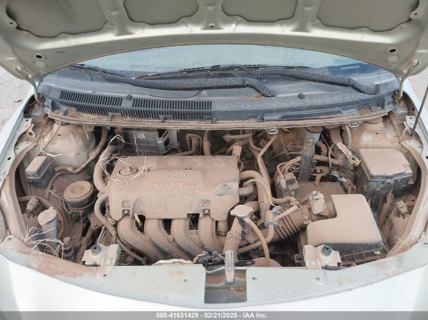 2007 Toyota Yaris VIN: JTDBT923971080950 Lot: 41631429