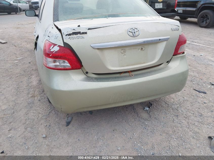 2007 Toyota Yaris VIN: JTDBT923971080950 Lot: 41631429