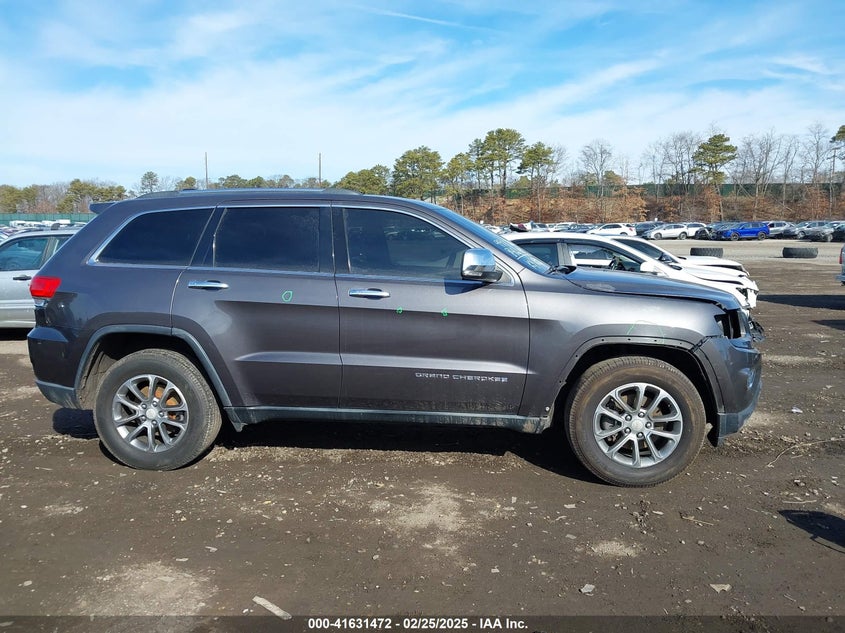 2014 JEEP GRAND CHEROKEE VIN: 1C4RJFBG6EC347260