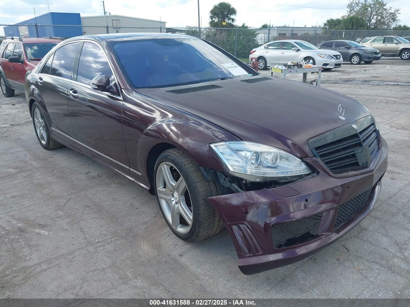 2007 MERCEDES-BENZ S 550 VIN: WDDNG71X17A079601