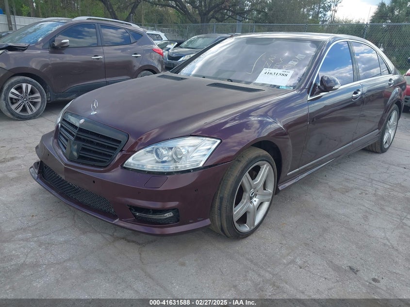 2007 MERCEDES-BENZ S 550 VIN: WDDNG71X17A079601