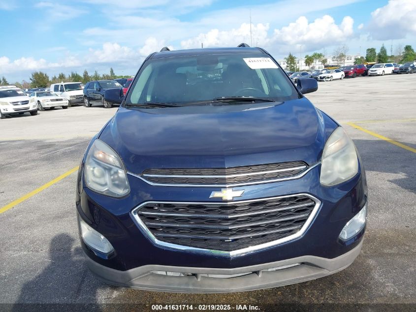 2016 Chevrolet Equinox Lt VIN: 2GNALCEK9G1170550 Lot: 41631714