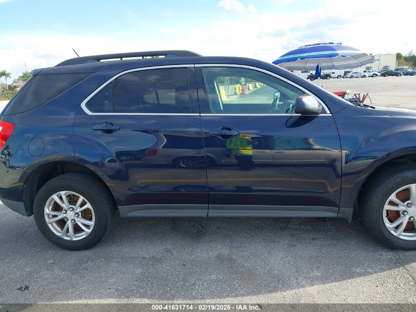 2016 Chevrolet Equinox Lt VIN: 2GNALCEK9G1170550 Lot: 41631714