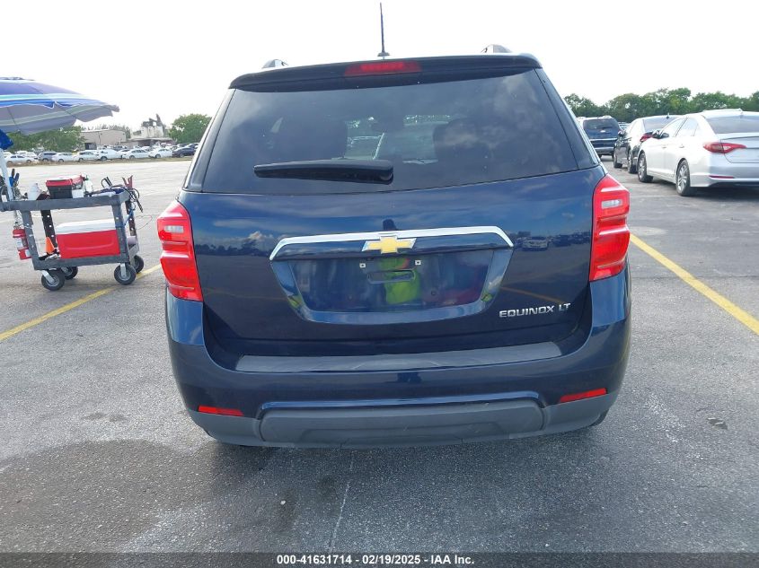 2016 Chevrolet Equinox Lt VIN: 2GNALCEK9G1170550 Lot: 41631714