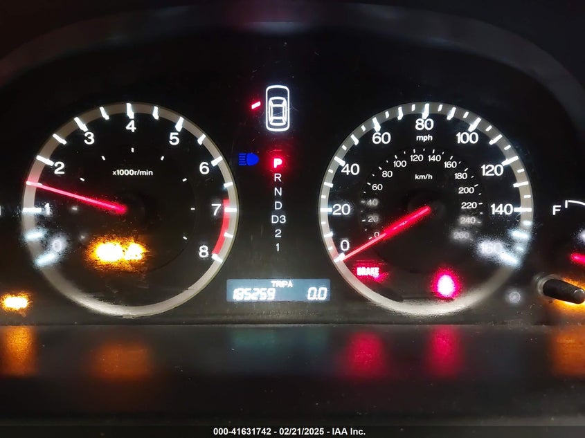 2009 HONDA ACCORD VIN: 1HGCP26319A014679