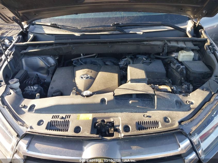 2018 Toyota Highlander Limited/Ltd Platinum VIN: 5TDYZRFH4JS282068 Lot: 41631865