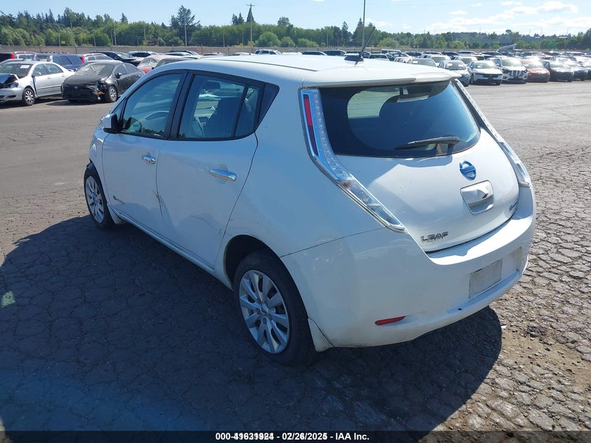 2015 NISSAN LEAF VIN: 1N4AZ0CP9FC323706