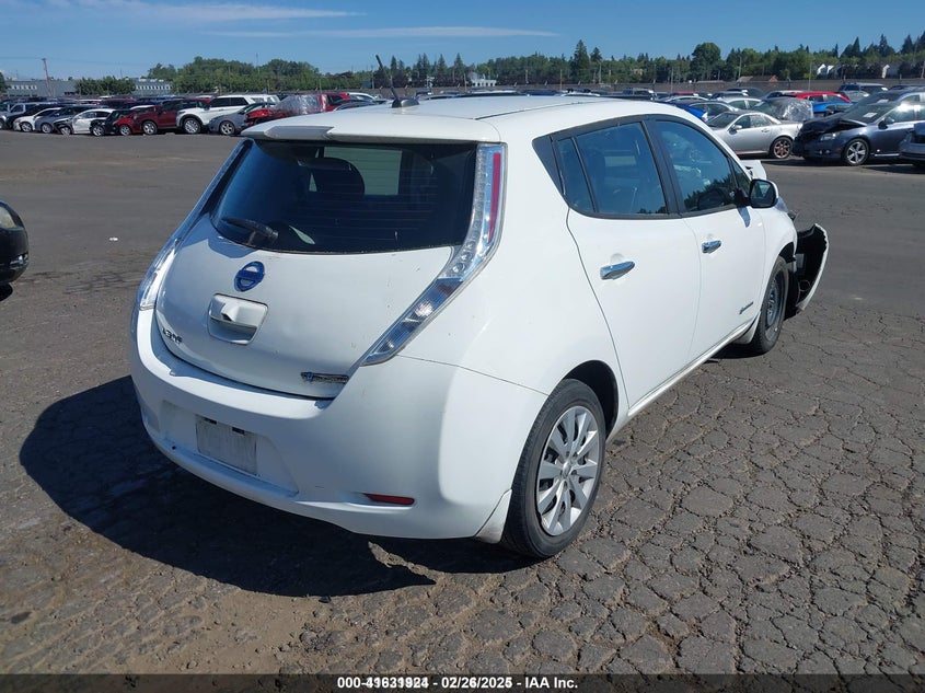 2015 NISSAN LEAF VIN: 1N4AZ0CP9FC323706