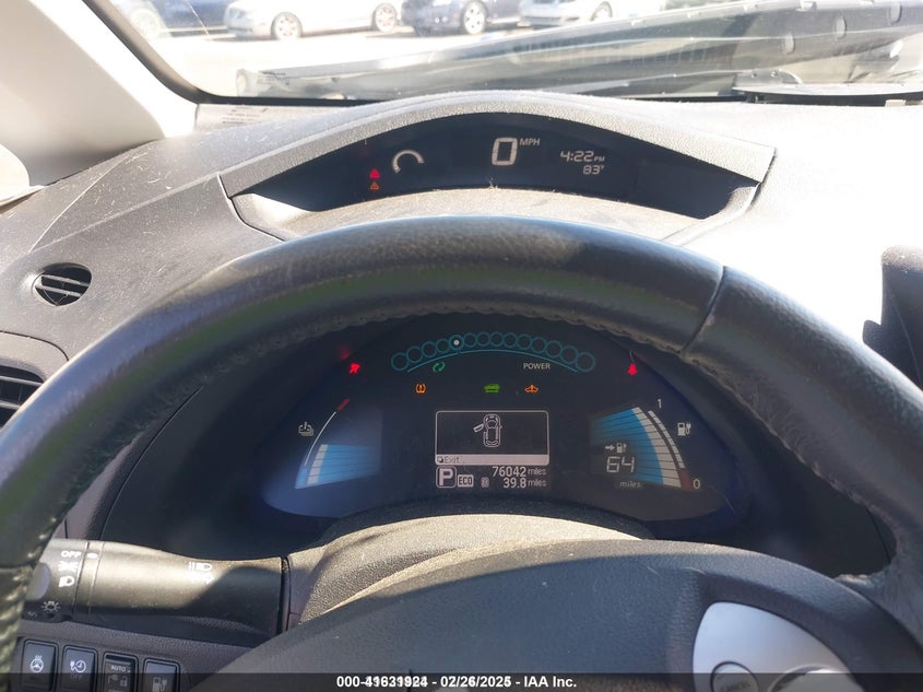 2015 NISSAN LEAF VIN: 1N4AZ0CP9FC323706