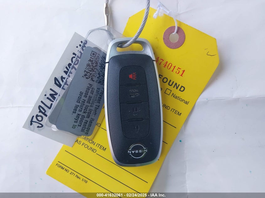 2025 Nissan Versa 1.6 Sv VIN: 3N1CN8EV5SL812047 Lot: 41632061