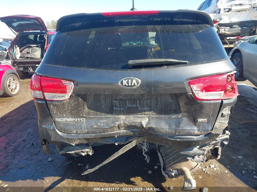 2016 Kia Sorento 2.4L Lx VIN: 5XYPG4A3XGG168713 Lot: 41632177