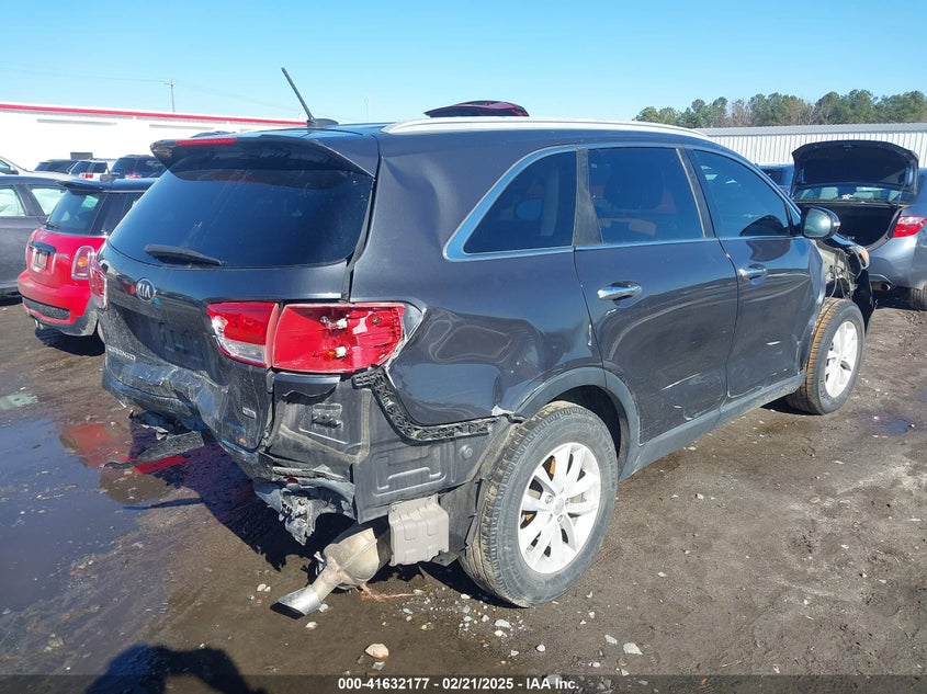 2016 Kia Sorento 2.4L Lx VIN: 5XYPG4A3XGG168713 Lot: 41632177