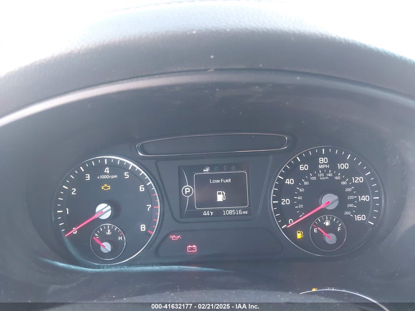 2016 Kia Sorento 2.4L Lx VIN: 5XYPG4A3XGG168713 Lot: 41632177