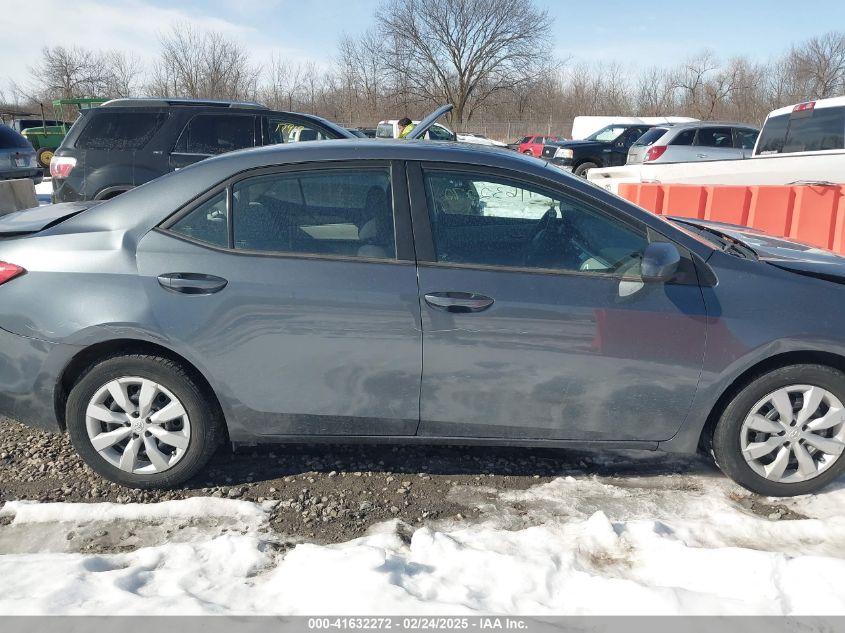 2014 Toyota Corolla Le VIN: 2T1BURHE1EC170947 Lot: 41632272