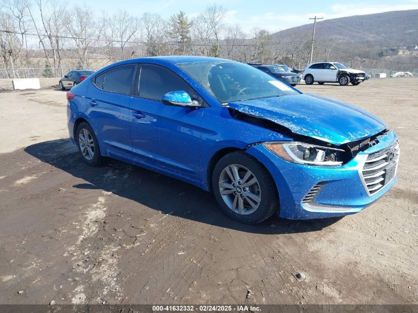 2017 HYUNDAI ELANTRA SE - KMHD84LF6HU144900