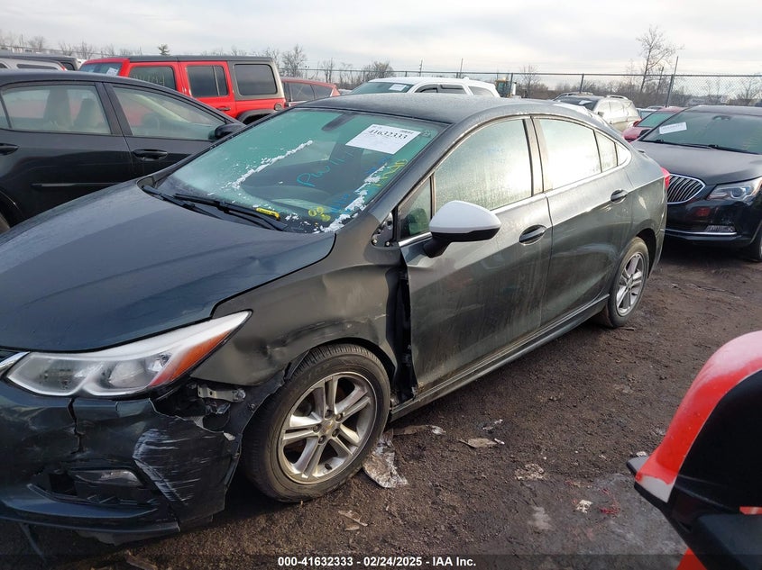 2017 Chevrolet Cruze Lt Auto VIN: 1G1BE5SM2H7206276 Lot: 41632333