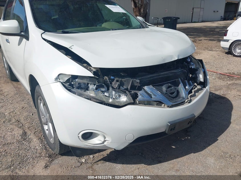 2010 NISSAN MURANO VIN: JN8AZ1MU0AW009748