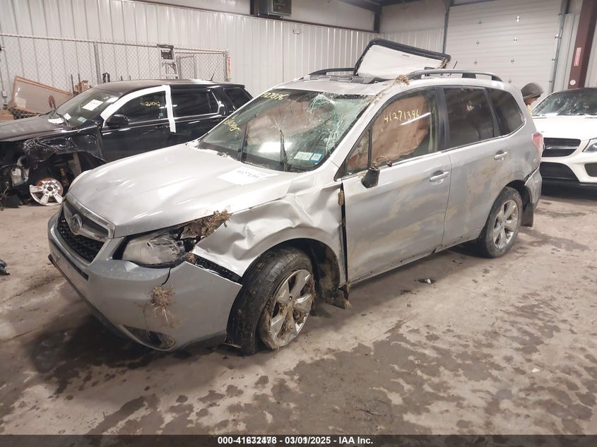 2014 SUBARU FORESTER VIN: JF2SJAHC7EH556990