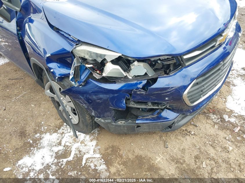 2017 Chevrolet Trax Ls VIN: 3GNCJKSB6HL176755 Lot: 41632544