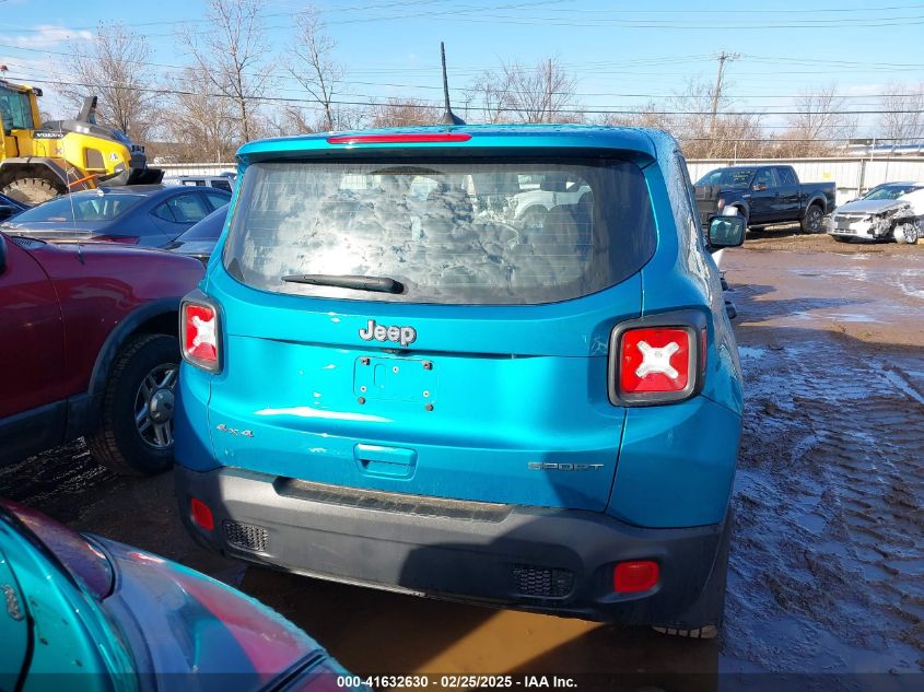 2019 Jeep Renegade Sport 4X4 VIN: ZACNJBAB7KPK34175 Lot: 41632630