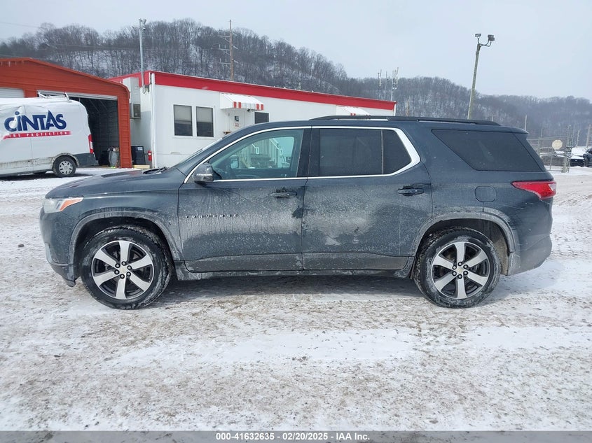 2021 CHEVROLET TRAVERSE AWD LT LEATHER - 1GNEVHKW8MJ140957