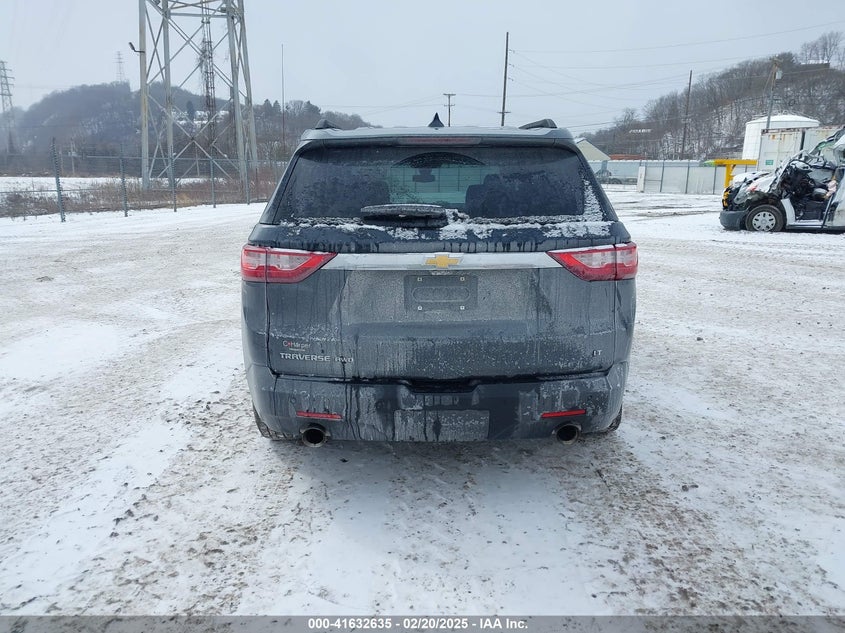 2021 CHEVROLET TRAVERSE AWD LT LEATHER - 1GNEVHKW8MJ140957