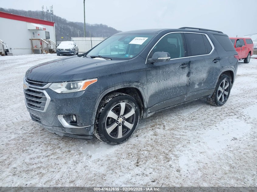 2021 CHEVROLET TRAVERSE AWD LT LEATHER - 1GNEVHKW8MJ140957