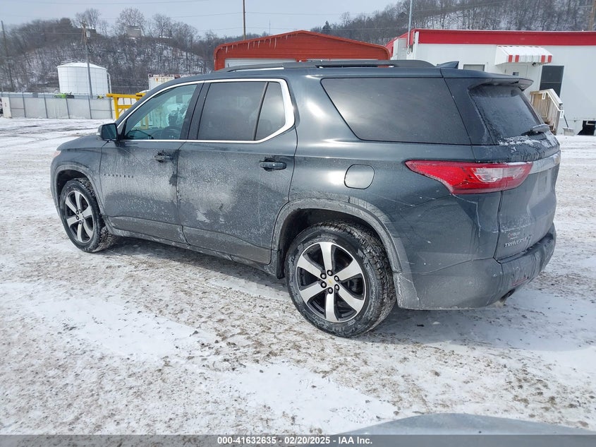2021 CHEVROLET TRAVERSE AWD LT LEATHER - 1GNEVHKW8MJ140957