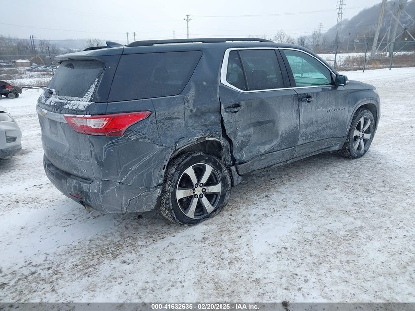 2021 CHEVROLET TRAVERSE AWD LT LEATHER - 1GNEVHKW8MJ140957