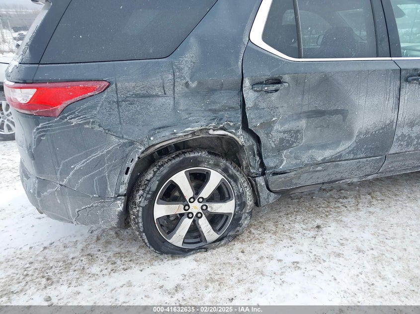 2021 CHEVROLET TRAVERSE AWD LT LEATHER - 1GNEVHKW8MJ140957