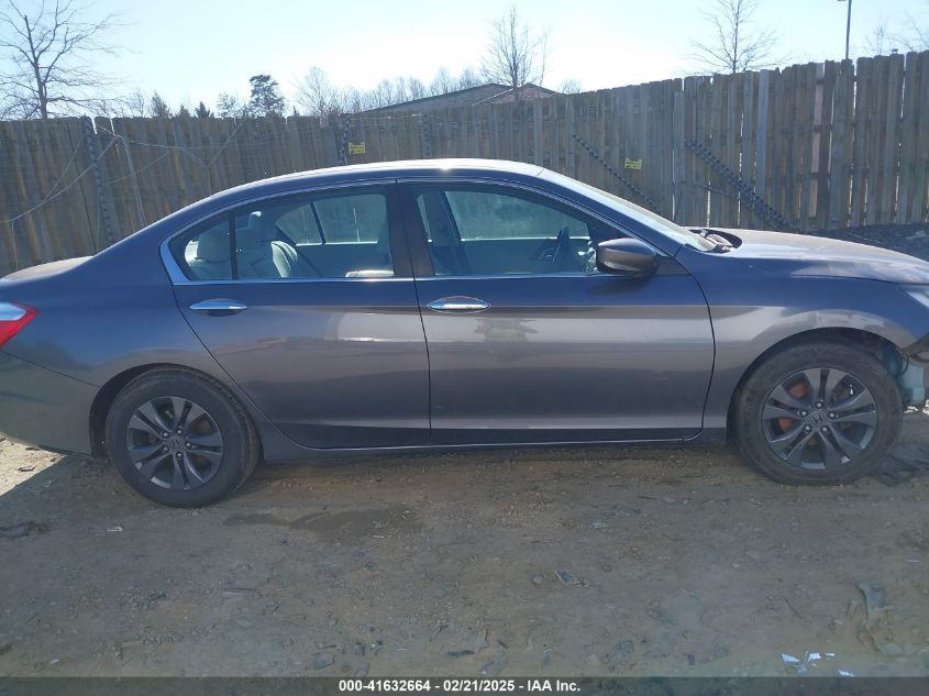 2013 Honda Accord Lx VIN: 1HGCR2F37DA003544 Lot: 41632664