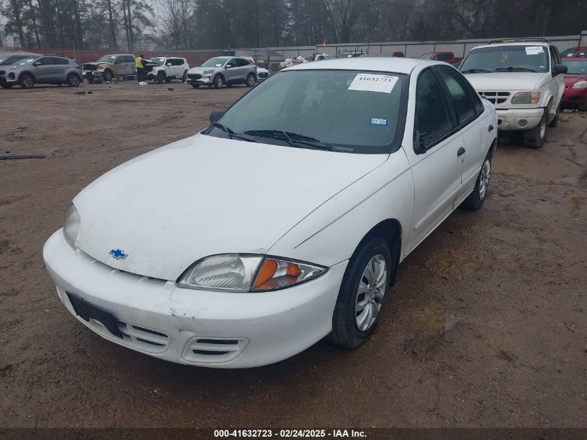 2002 Chevrolet Cavalier VIN: 1G1JC524X27135806 Lot: 41632723