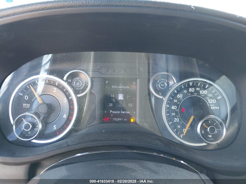 2021 RAM 2500 BIG HORN  4X4 8' BOX - 3C6UR5JL2MG554646