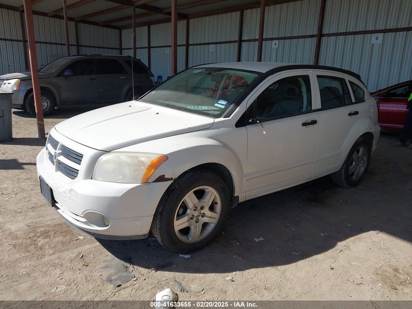 2007 DODGE CALIBER VIN: 1B3HB48B27D259314