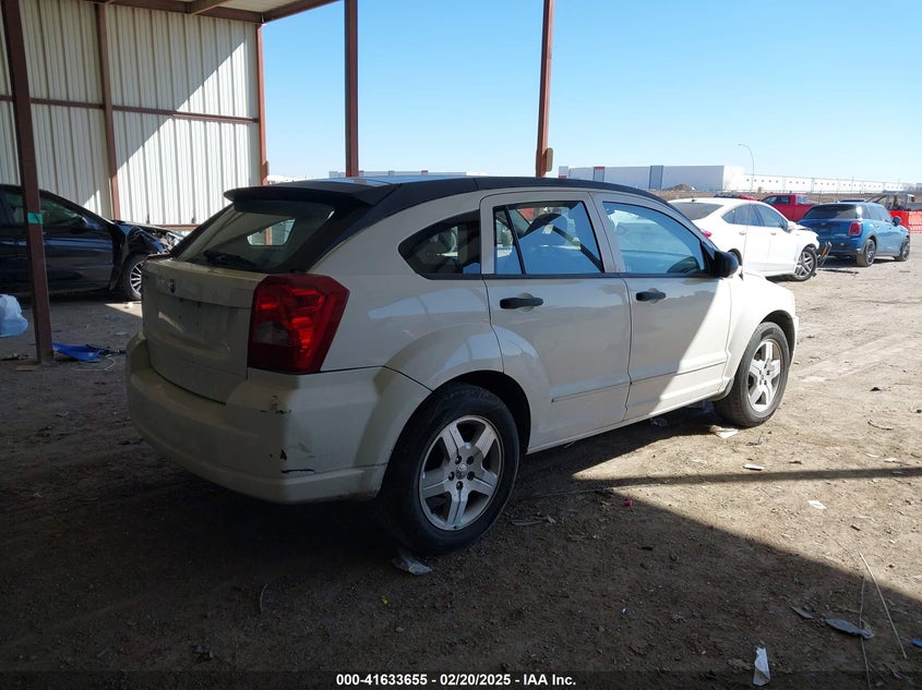 2007 DODGE CALIBER VIN: 1B3HB48B27D259314