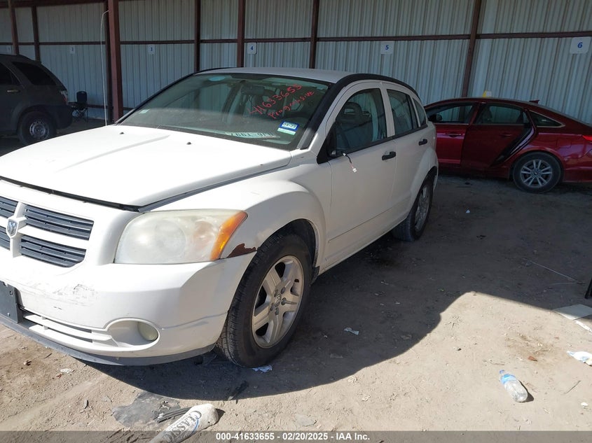 2007 DODGE CALIBER VIN: 1B3HB48B27D259314